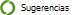 Sugerencias
